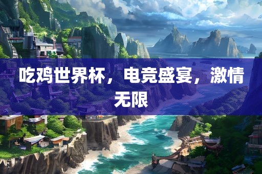 吃鸡世界杯，电竞盛宴，激情无限吉安市靖泰电力工程有限公司