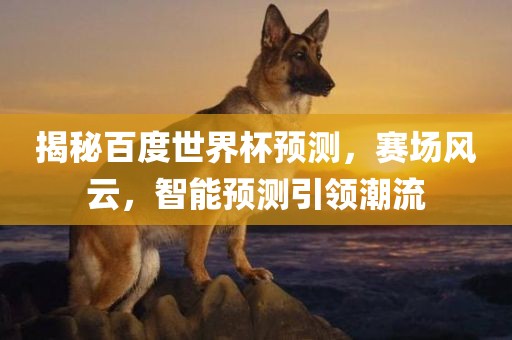 揭秘百度世界杯预测，赛场风云，智能预吉安市靖泰电力工程有限公司测引领潮流