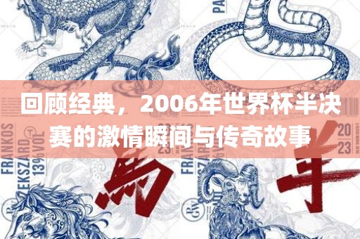 回顾经典，2006年世界杯半决赛的激情瞬间与传奇故事