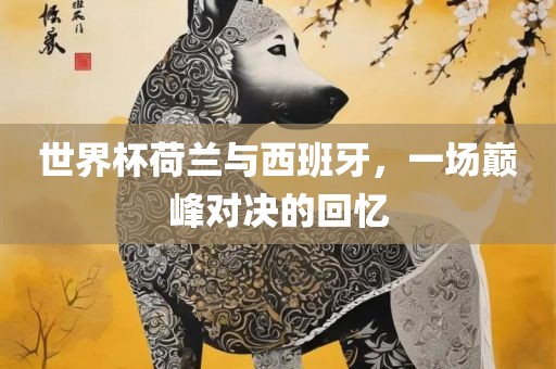 世界杯荷兰与西班牙，一场巅峰对决的回忆