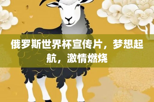 俄罗斯世界杯宣传片，梦想起航，激情燃烧