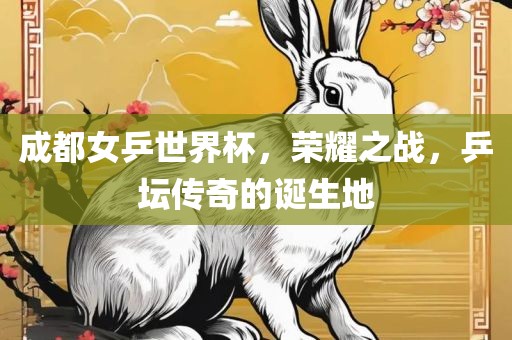成都女乒世界杯，荣耀之战，乒坛传奇的诞生地吉安市靖泰电力工程有限公司