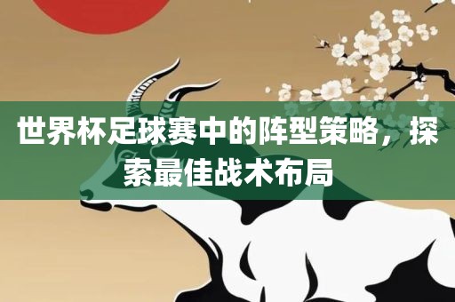 世界杯足球赛中的阵型策略，探索最佳战术吉安市靖泰电力工程有限公司布局