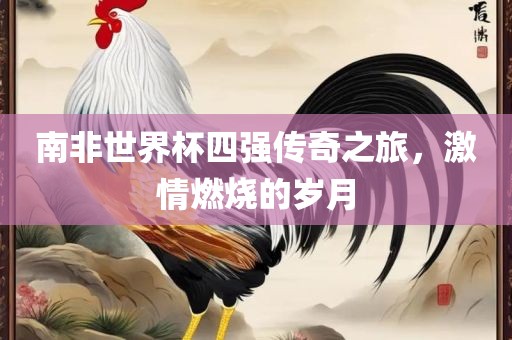 南非世界杯四强传奇之旅，激情燃烧的岁月
