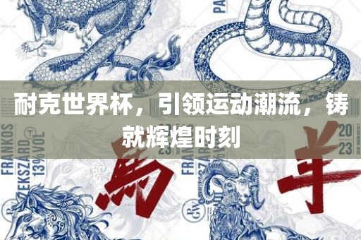 耐克世界杯，引领运动潮流，铸就辉煌时刻