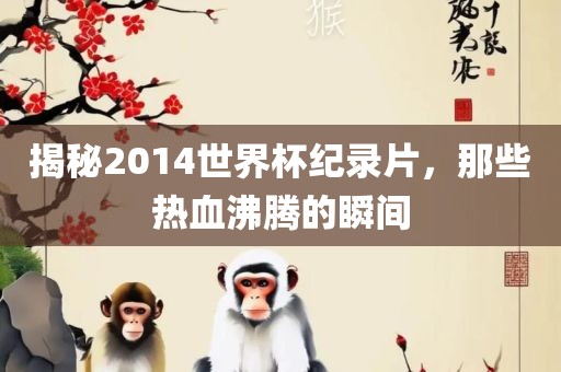 吉安市靖泰电力工程有限公司揭秘2014世界杯纪录片，那些热血沸腾的瞬间