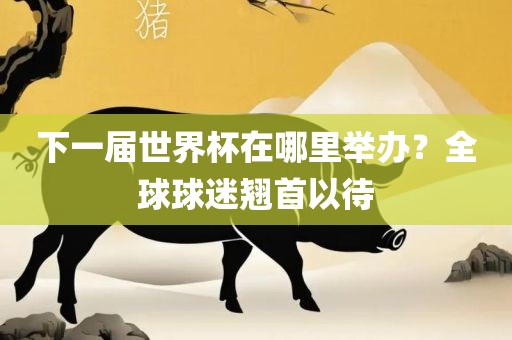 下一届世界杯在哪里举办？全球球迷翘首以待