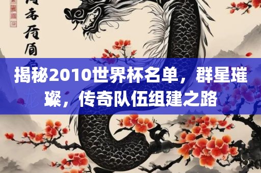 揭秘2010世界杯名单，群星璀璨，传奇队伍组建之路