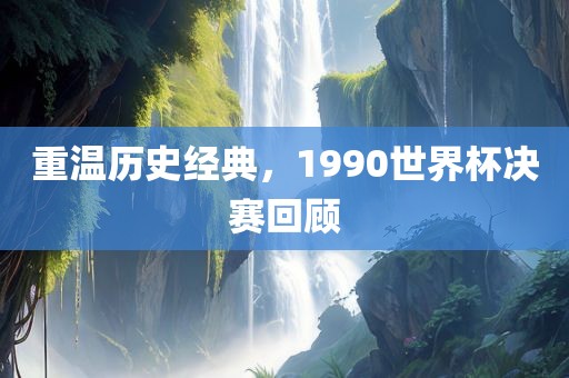 重温历史经典，1990世界杯决赛回顾
