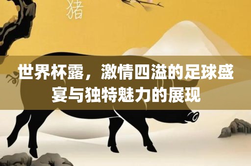 世界杯露，激情四溢的足球盛宴吉安市靖泰电力工程有限公司与独特魅力的展现
