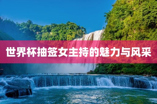 世界杯抽签女主持的魅力与风采吉安市靖泰电力工程有限公司