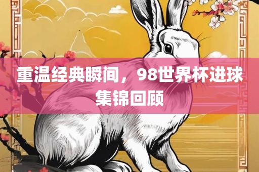 重温经典瞬间，98世界杯进球集锦回顾