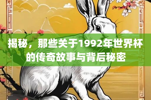 揭秘，那些关于1992年世界杯的传奇故事与背后秘密吉安市靖泰电力工程有限公司