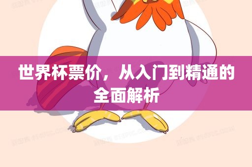 世界杯票价，从入门到精通的全面解析
