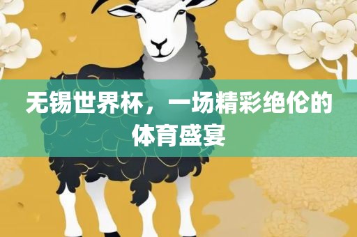 无锡世界杯，一场精彩绝伦的体育盛宴