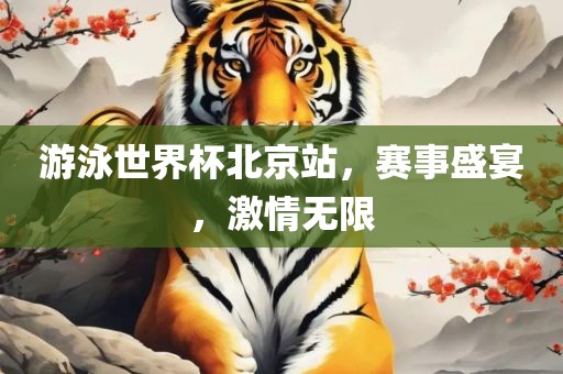 游泳世界杯北京站，赛事盛宴，激情无限