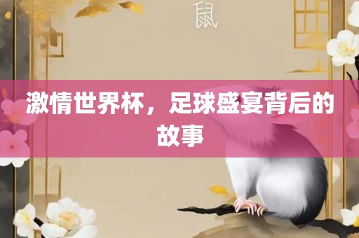 激情世界杯，足球盛宴背后的故事