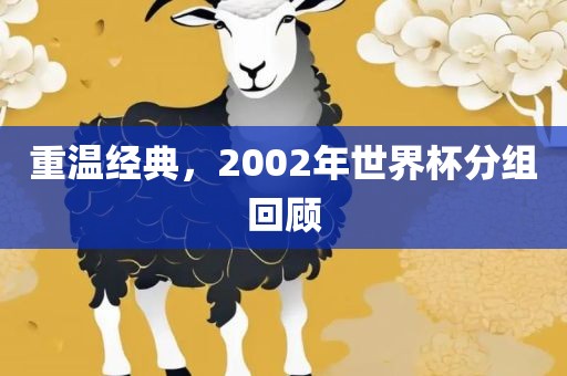 重温经典，2002年世界杯分组回顾