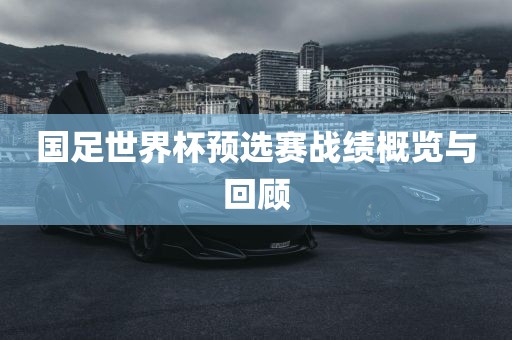 国足世界杯预选赛战绩概览与回顾