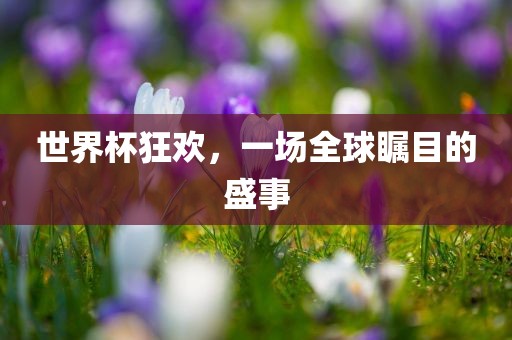 世界杯狂欢，一场全球瞩目的盛事