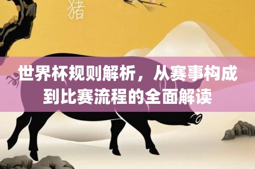 世界杯规则解析，从赛事构成到比赛流程的全面解读