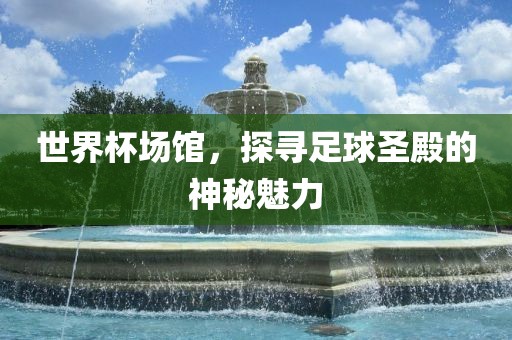 世界杯场馆，探寻足球圣殿的神秘魅力吉安市靖泰电力工程有限公司