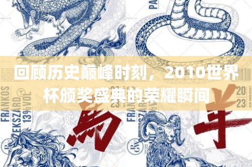 回顾历史巅峰时刻，2010世界杯颁奖盛典的荣耀瞬间吉安市靖泰电力工程有限公司
