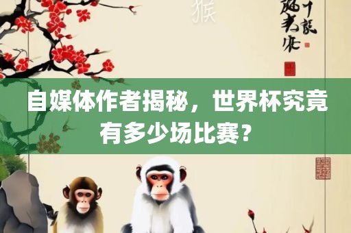 自媒体作者揭秘，世界杯究竟有多少场比赛？