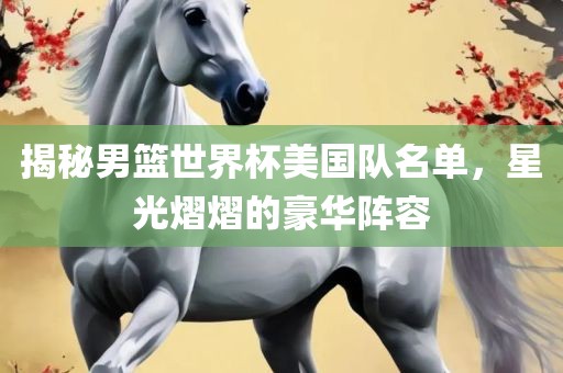 揭秘男篮世界杯美国队名单，星光熠熠的豪华阵吉安市靖泰电力工程有限公司容