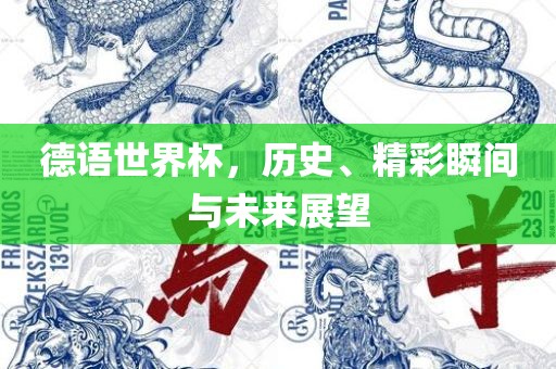 德语世界杯，历史、精彩瞬间与未来展望