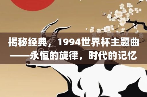 揭秘经典，1994世界杯主题曲——永恒的旋律，时代的记忆