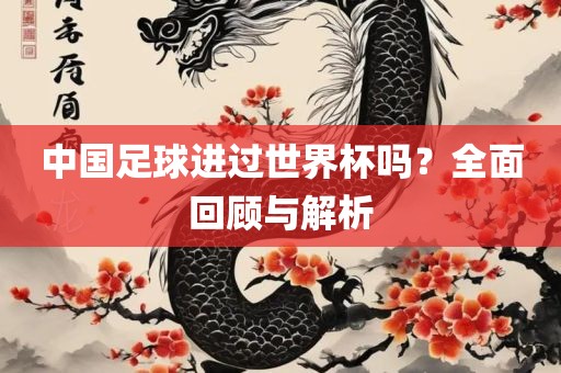 中国足球进过世界杯吗？全面吉安市靖泰电力工程有限公司回顾与解析