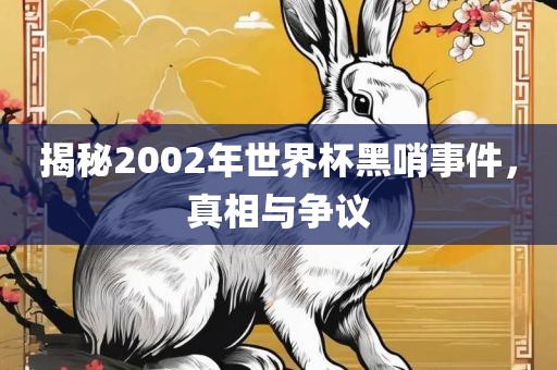 揭秘2002年世界杯黑哨事件，真相与争议吉安市靖泰电力工程有限公司