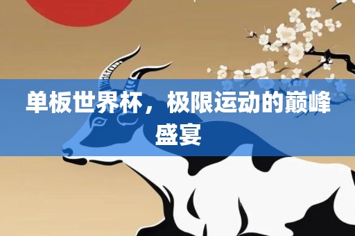 单板世界杯，极限运动的巅峰吉安市靖泰电力工程有限公司盛宴