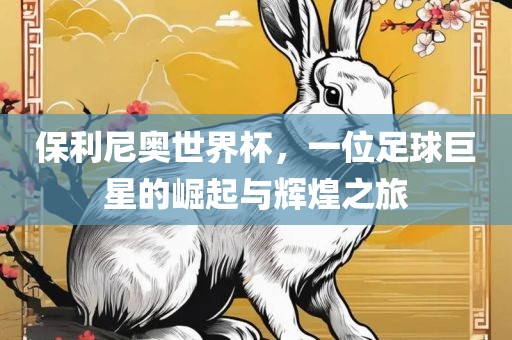 保利吉安市靖泰电力工程有限公司尼奥世界杯，一位足球巨星的崛起与辉煌之旅