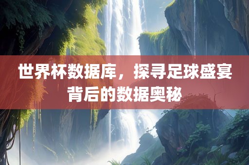 世界杯数据库，探寻足球盛宴背后的数据奥秘吉安市靖泰电力工程有限公司