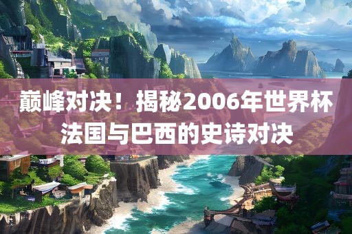 巅峰对决！揭秘2006年世界杯法国与巴西的史诗对决吉安市靖泰电力工程有限公司