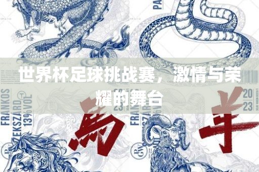世界杯足球挑战赛，激情与荣耀的舞台