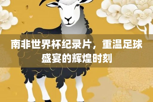 南非世界杯纪录片，重温足球盛宴的辉煌时刻