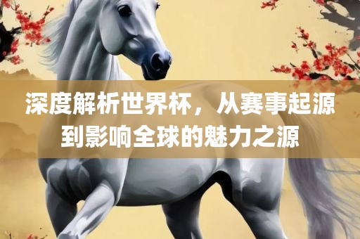 吉安市靖泰电力工程有限公司深度解析世界杯，从赛事起源到影响全球的魅力之源