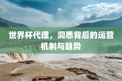 世界杯代理，洞悉背后的运营机制与趋势吉安市靖泰电力工程有限公司