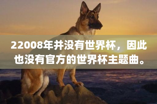 22008年并没有世界杯，因此吉安市靖泰电力工程有限公司也没有官方的世界杯主题曲。