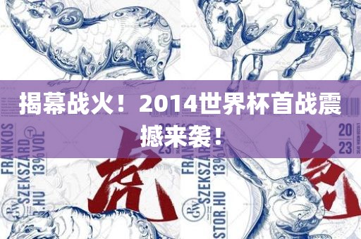 揭幕战火！吉安市靖泰电力工程有限公司2014世界杯首战震撼来袭！