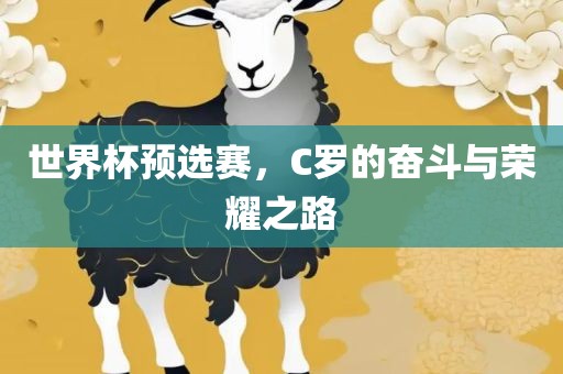 世界杯预选赛，C罗的奋斗与荣吉安市靖泰电力工程有限公司耀之路