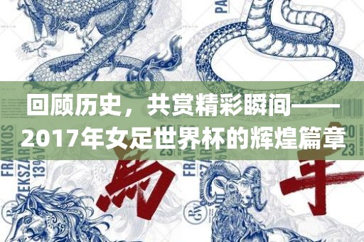 回顾历史，共赏精彩瞬间——2017年女足世界杯的辉煌篇章吉安市靖泰电力工程有限公司