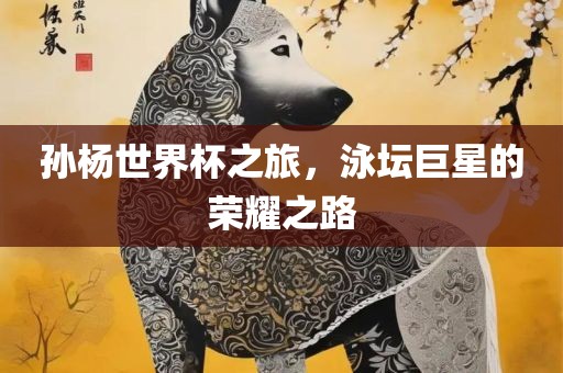 孙杨世界杯之旅，泳坛巨星的荣耀之路吉安市靖泰电力工程有限公司