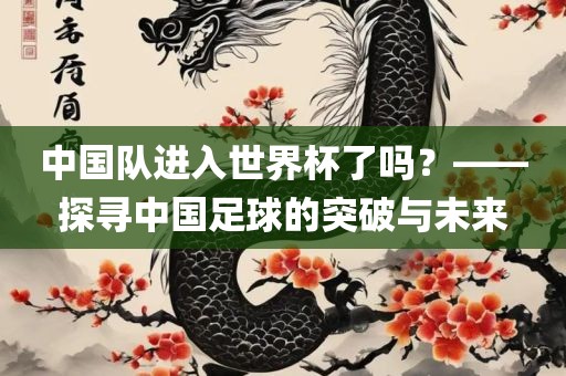 中国队进入世界杯了吗？——探寻中国足球的突破与未来吉安市靖泰电力工程有限公司