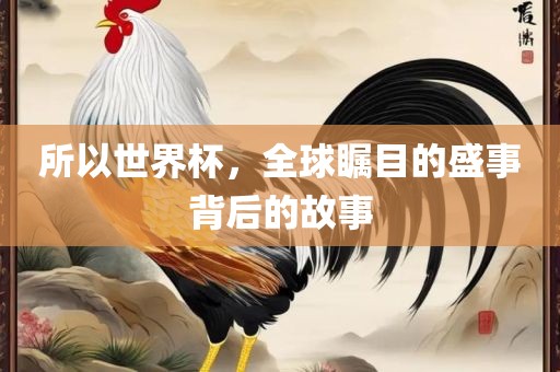 所以世界杯吉安市靖泰电力工程有限公司，全球瞩目的盛事背后的故事