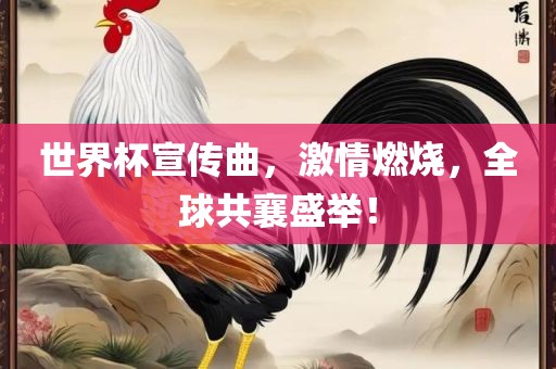 世界杯宣传曲，激情燃烧，全球共襄盛举！