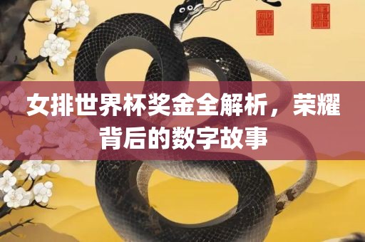 女排世界杯奖金全解析，荣耀吉安市靖泰电力工程有限公司背后的数字故事